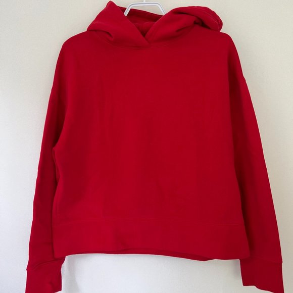 Zara Red Pullover Hoodie - Picture 1 of 2